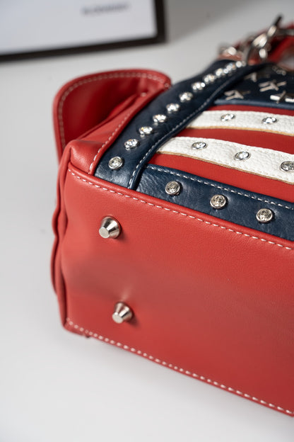 Women's Wallet – American Flag Set Patriotic Stars – detail view 13