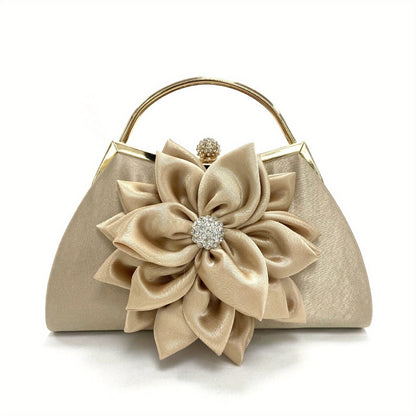 Women's Wallet – Beaded Flower Evening Vintage Clutch – detail view 24