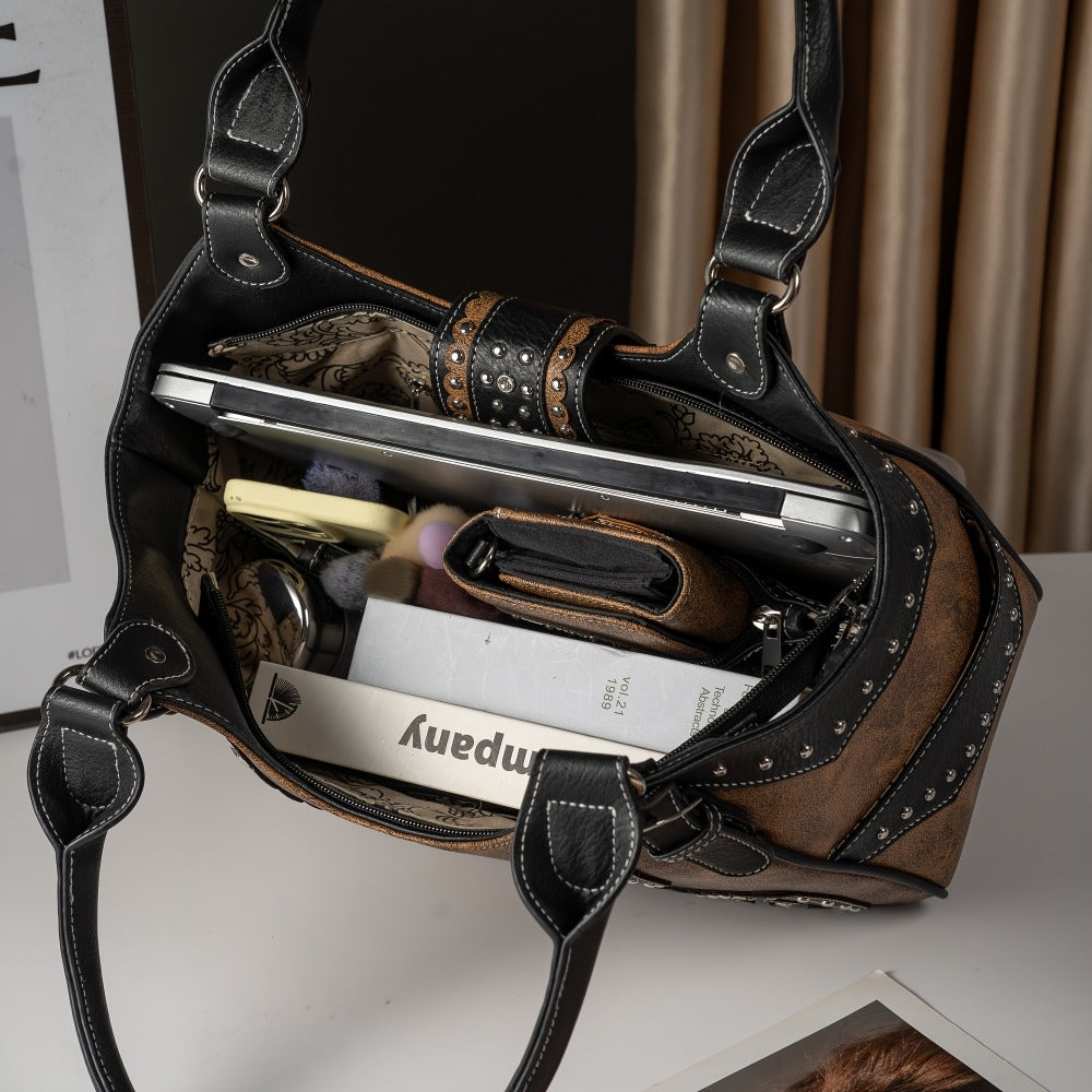 Women's Wallet – Berry Conchos Cowgirl Concealed Carry – detail view 10