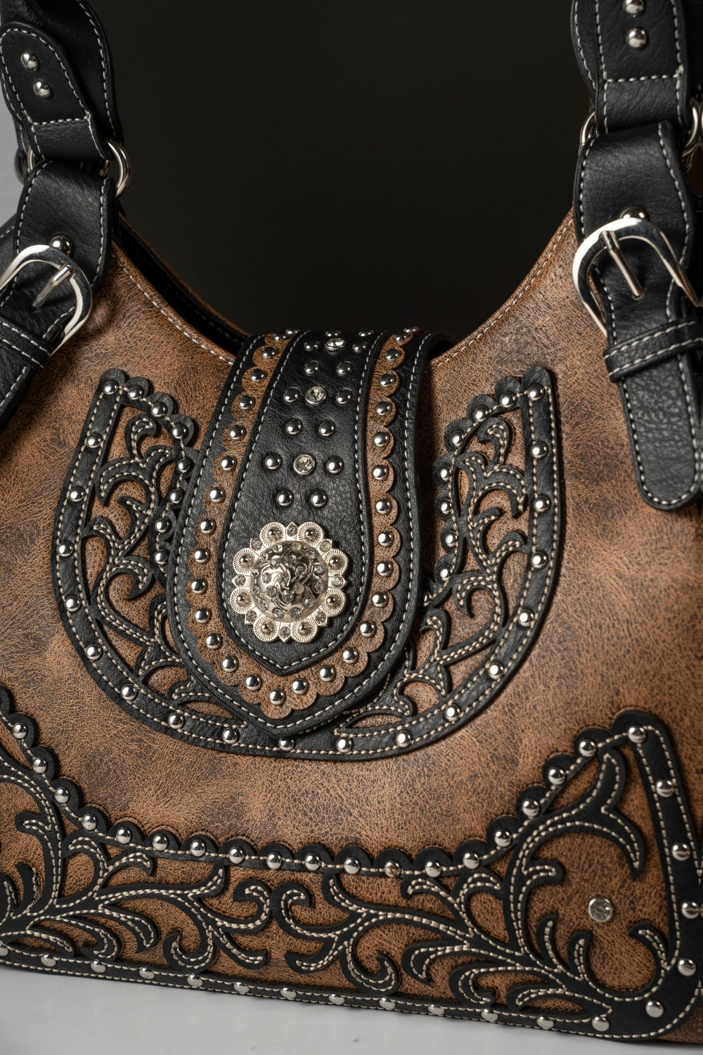Women's Wallet – Berry Conchos Cowgirl Concealed Carry – detail view 13
