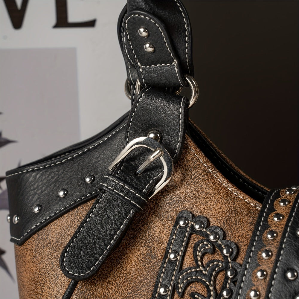 Women's Wallet – Berry Conchos Cowgirl Concealed Carry – detail view 6