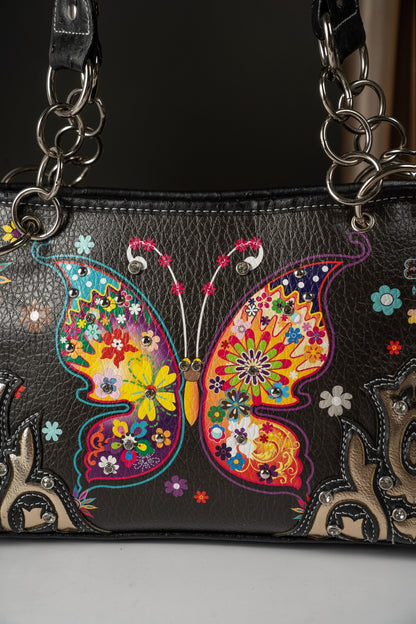 Women's Wallet – Butterfly Floral Western Set Phone – detail view 18