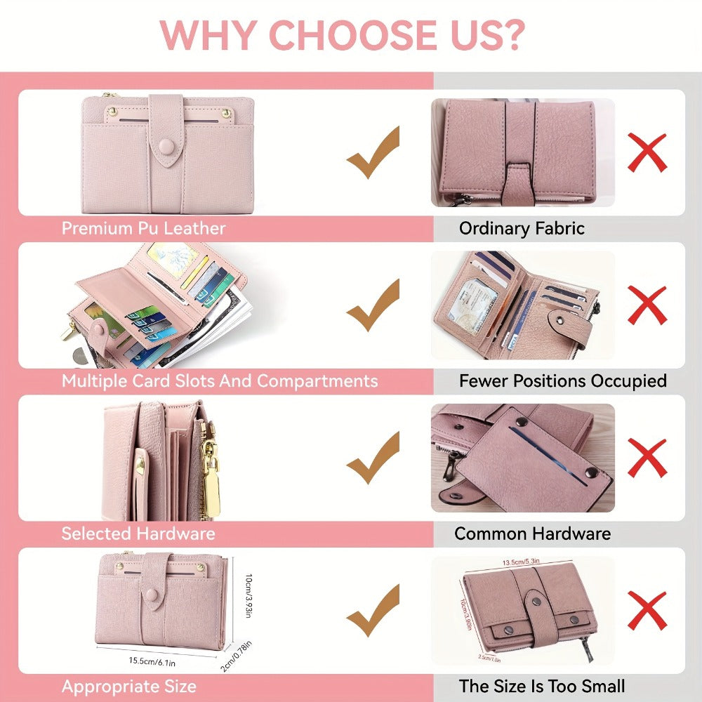 Women's Wallet – Compact, for Travel & Work – detail view 4