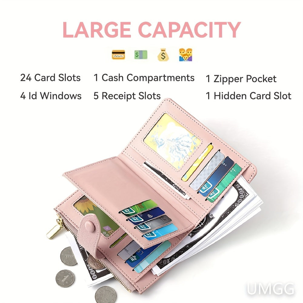 Women's Wallet – Compact, for Travel & Work – alternate view