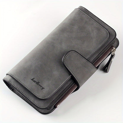 Women's Wallet – for Everyday Use, Trifold Long Card Slots Synthetic – alternate view