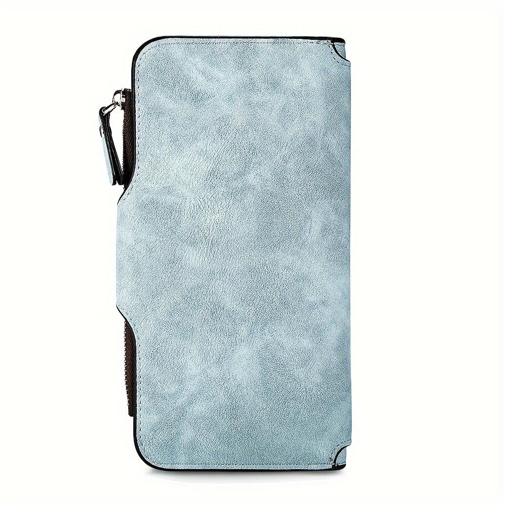 Women's Wallet – for Everyday Use, Trifold Long Card Slots Synthetic – detail view 12