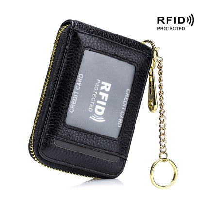 Women's Wallet – for Everyday Use, Zip Around Rfid Chain Multi – detail view 20