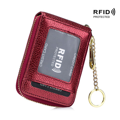 Women's Wallet – for Everyday Use, Zip Around Rfid Chain Multi – detail view 18