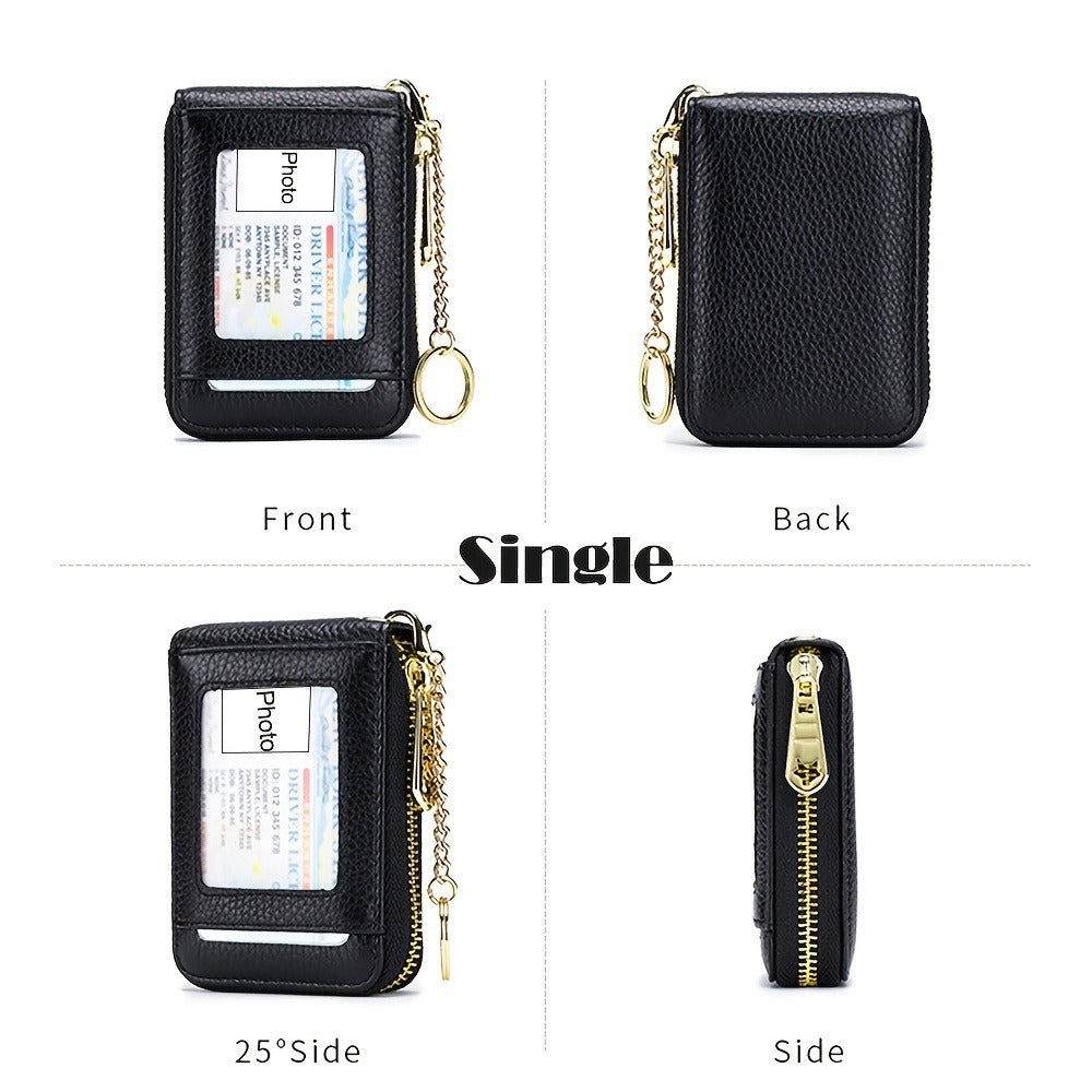 Women's Wallet – for Everyday Use, Zip Around Rfid Chain Multi – detail view 11