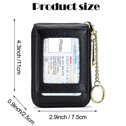 Women's Wallet – for Everyday Use, Zip Around Rfid Chain Multi – detail view 5