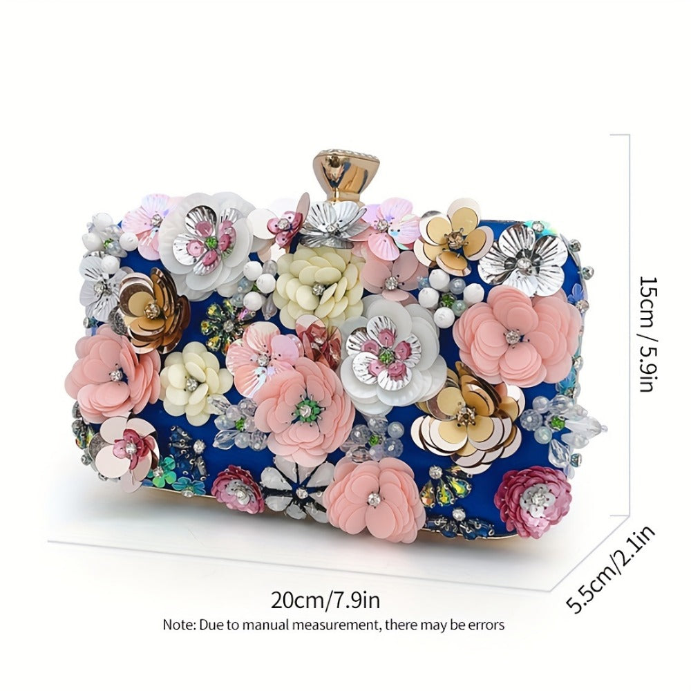 Women's Wallet – Floral Small Square Handheld Fairy – detail view 6