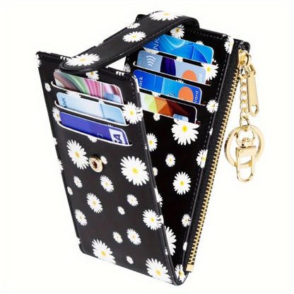 Women's Wallet – Foldable, Rfid Zipper Coin Colorful Mandala – detail view 15
