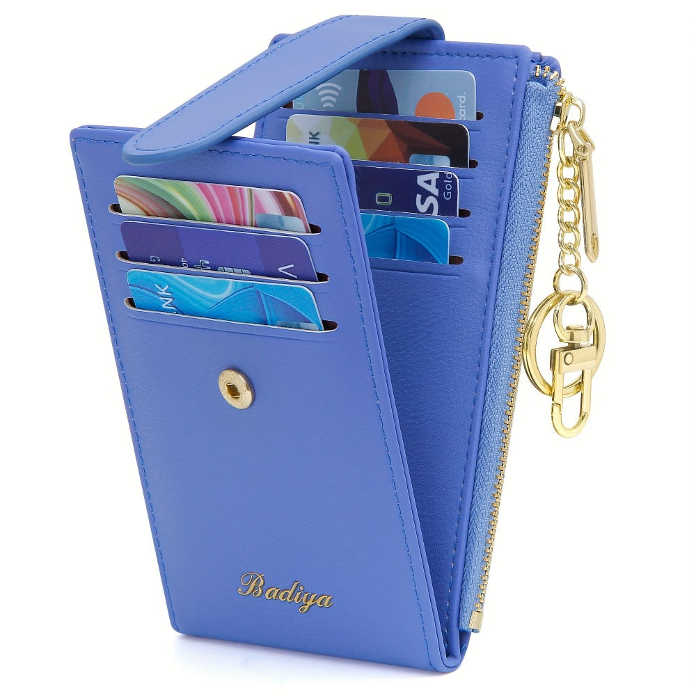 Women's Wallet – Foldable, Rfid Zipper Coin Colorful Mandala – detail view 12