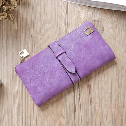 Women's Wallet – Frosted Long Clutch Retro Buckle – detail view 12