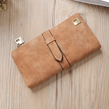 Women's Wallet – Frosted Long Clutch Retro Buckle – detail view 2