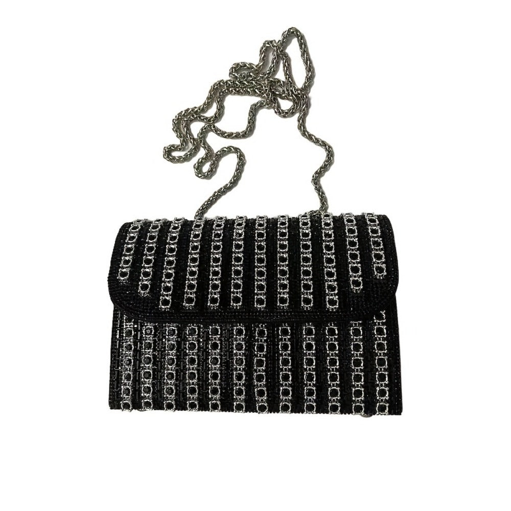Women's Wallet – Full Diamond Rhinestone Evening Glitter – detail view 10