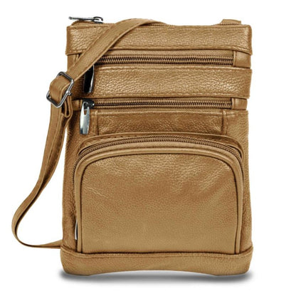 Women's Wallet – Genuine Leather, Multi Pocket, Adjustable Strap – detail view 4