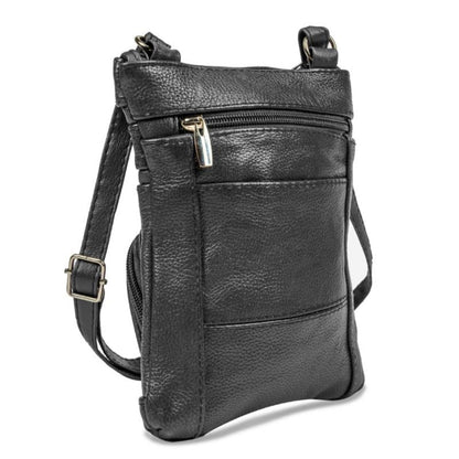 Women's Wallet – Genuine Leather, Multi Pocket, Adjustable Strap – detail view 88