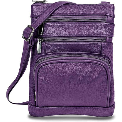 Women's Wallet – Genuine Leather, Multi Pocket, Adjustable Strap – detail view 8