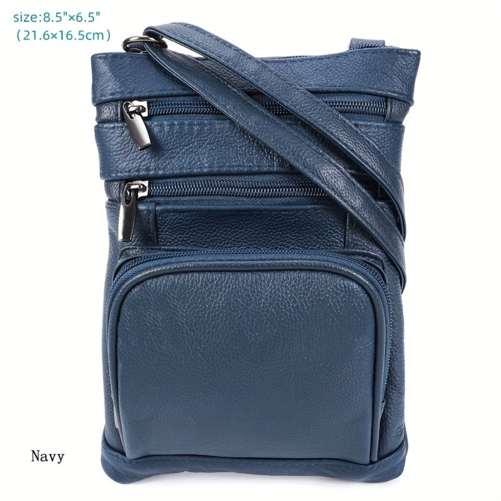 Women's Wallet – Genuine Leather, Adjustable Strap – detail view 18