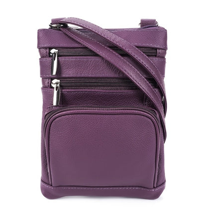 Women's Wallet – Genuine Leather, Adjustable Strap – detail view 7