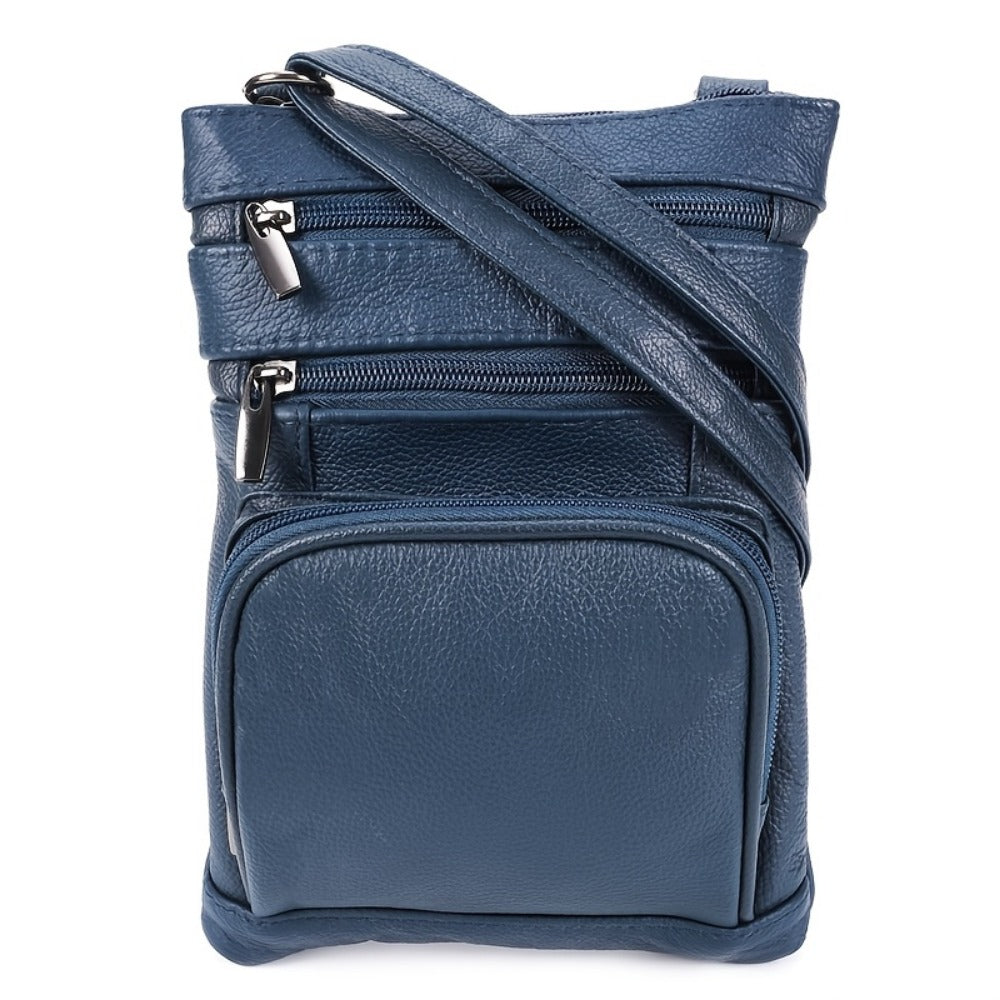 Women's Wallet – Genuine Leather, Adjustable Strap – detail view 11