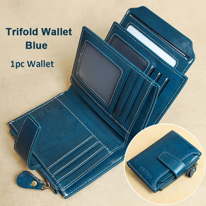 Women's Wallet – Genuine Leather, RFID Blocking – detail view 16