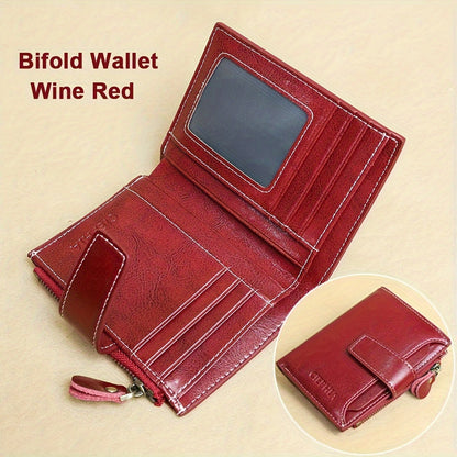 Women's Wallet – 4 Colors, Genuine Leather, RFID Blocking – detail view 21