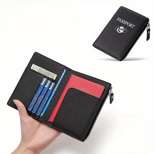 Women's Wallet – Genuine Leather, for Travel – front view