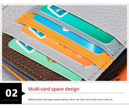 Women's Wallet – Genuine Leather, for Work – detail view 15