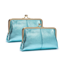 Pearl Blue - Genuine Leather 2pcs