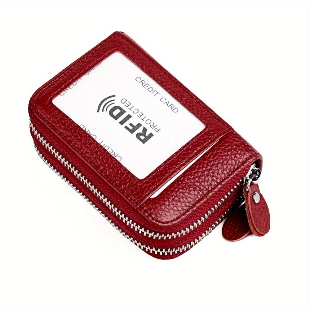 Women's Wallet – 5 Colors, Genuine Leather, RFID Blocking, Large Capacity – detail view 12