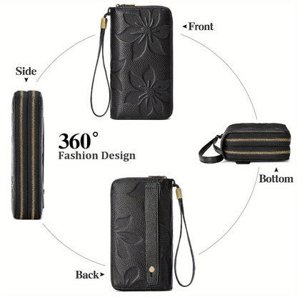 Women's Wallet – Genuine Leather, RFID Blocking, Large Capacity – detail view 14