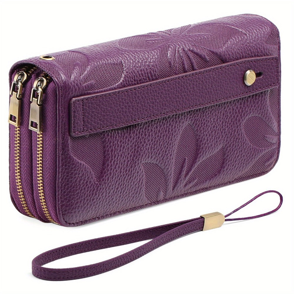 Women's Wallet – Genuine Leather, RFID Blocking, Large Capacity – detail view 5