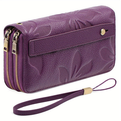 Women's Wallet – Genuine Leather, RFID Blocking, Large Capacity – detail view 5