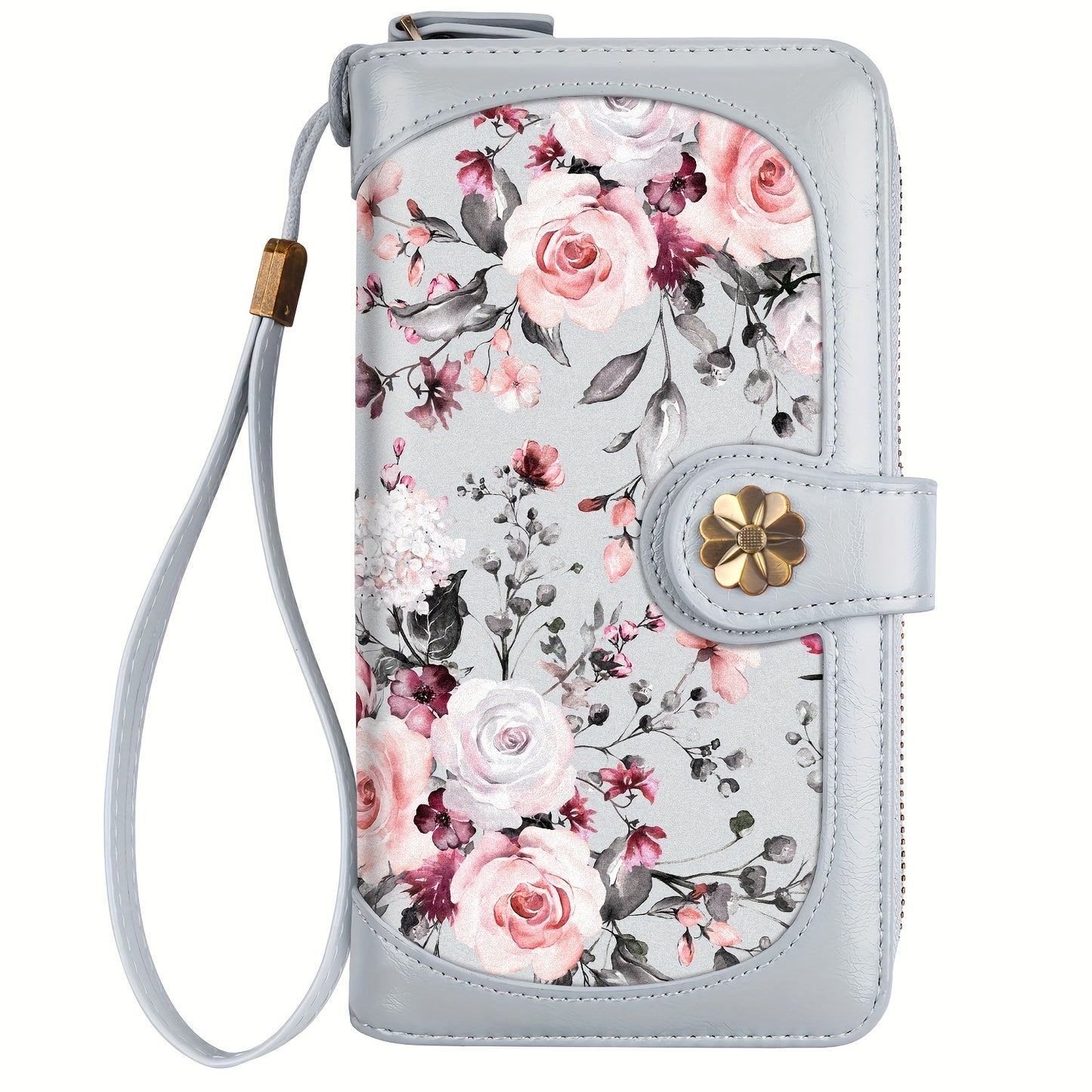 Women's Wallet – Large Capacity, Mandala Print Zipper Large Capacity – detail view 2