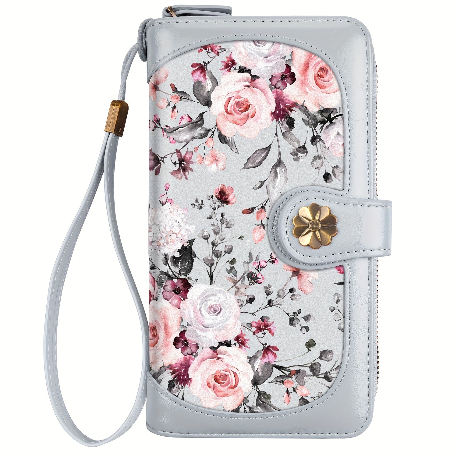 Women's Wallet – Large Capacity, Mandala Print Zipper Large Capacity – detail view 2