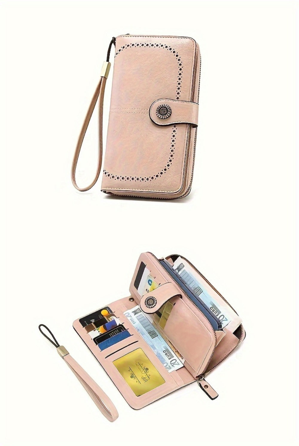 Women's Wallet – Large Capacity, Rfid Wristlet Bowknot Badge Large – detail view 37