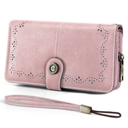 Women's Wallet – Large Capacity, Rfid Wristlet Bowknot Badge Large – detail view 12