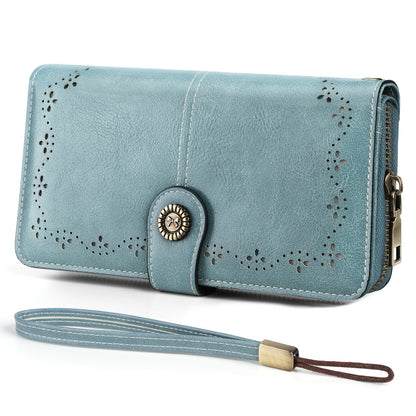 Women's Wallet – Large Capacity, Rfid Wristlet Bowknot Badge Large – detail view 3