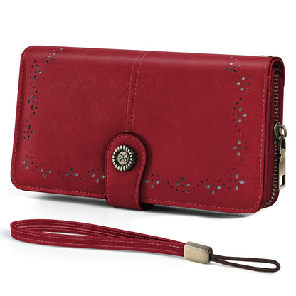 Women's Wallet – Large Capacity, Rfid Wristlet Bowknot Badge Large – detail view 2