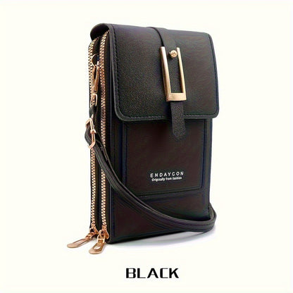 Women's Wallet – PU Leather, Adjustable Strap, Mini – detail view 13