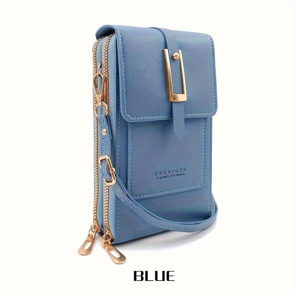 Women's Wallet – PU Leather, Adjustable Strap, Mini – detail view 9