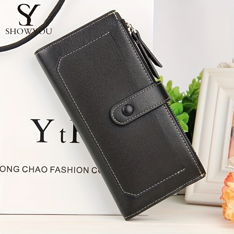 Women's Wallet – PU Leather, Large Capacity – detail view 16