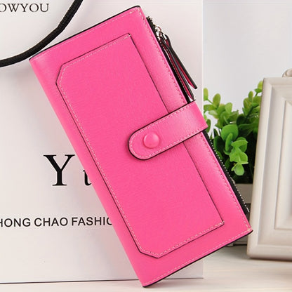 Women's Wallet – PU Leather, Large Capacity – detail view 10