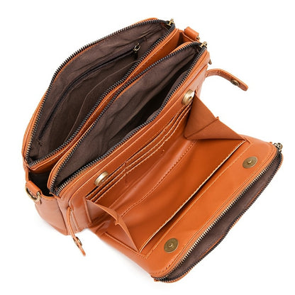 Women's Wallet – PU Leather, Three Tier Pu Leather Clutch – detail view 15
