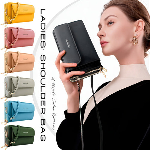 Women's Wallet – PU Leather, for Travel – front view