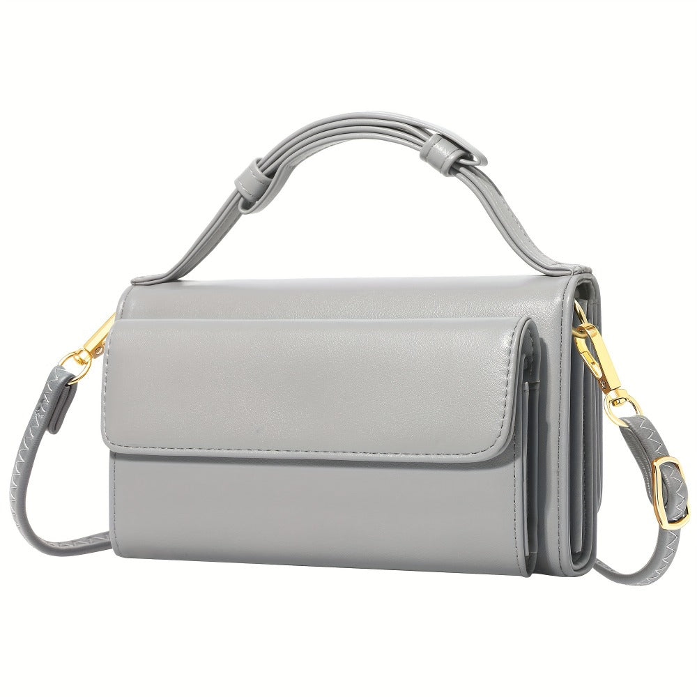 Women's Wallet – 13 Colors, PU Leather, Mini, Adjustable Strap – detail view 22