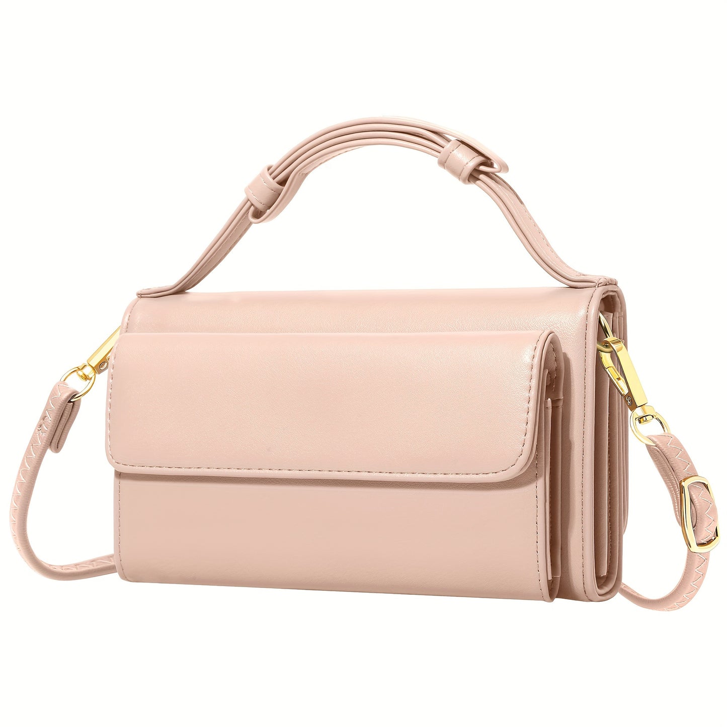 Women's Wallet – 13 Colors, PU Leather, Mini, Adjustable Strap – detail view 2