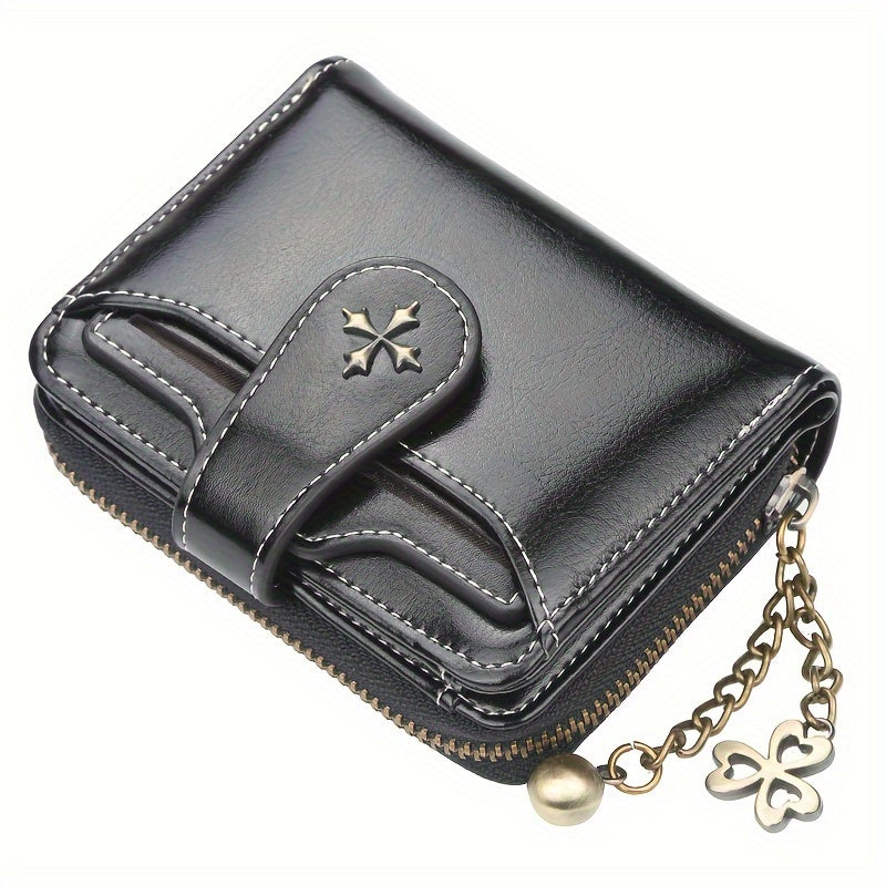Women's Wallet – PU Leather, Mini, Compact – detail view 2